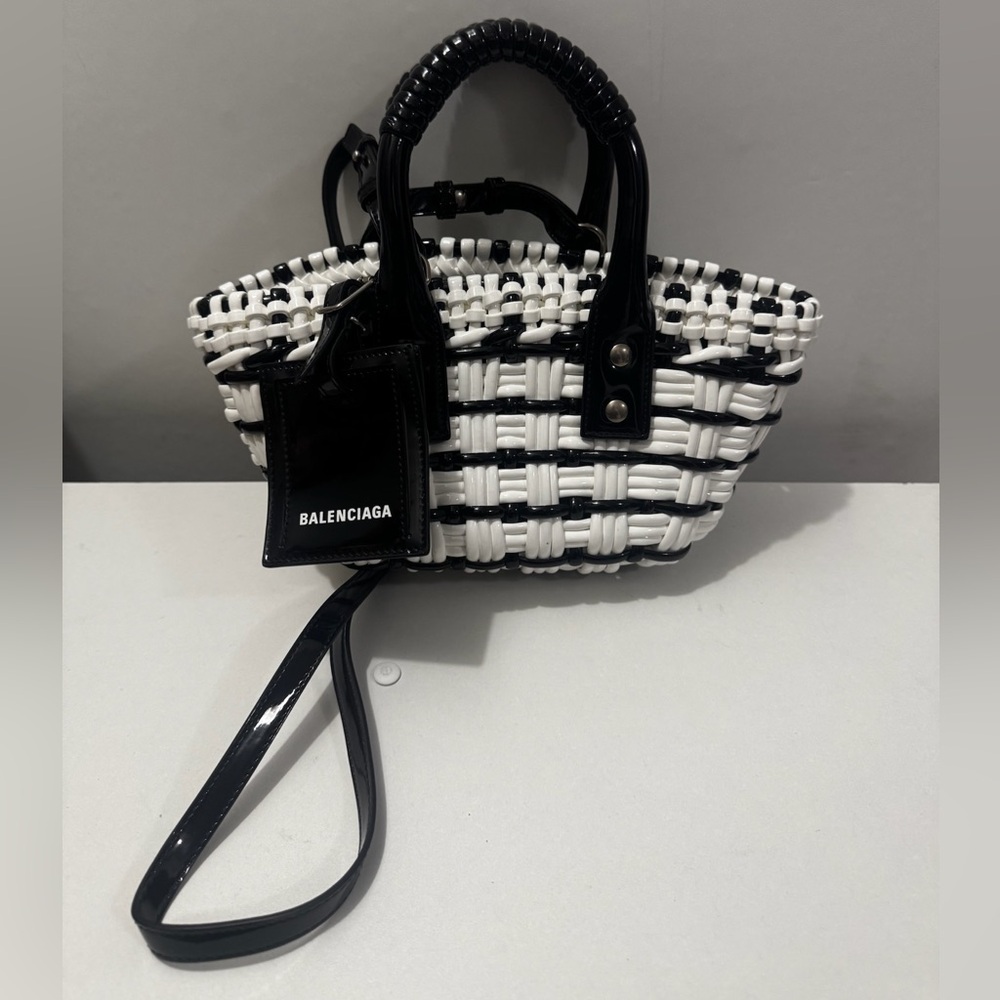 Balenciaga XS Bistro Basket Bag